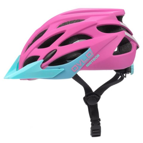 Kask rowerowy Meteor Ovlo M 16863 55-58 cm różowy Kask rowerowy Meteor Ovlo M 16863 55-58 cm różowy
