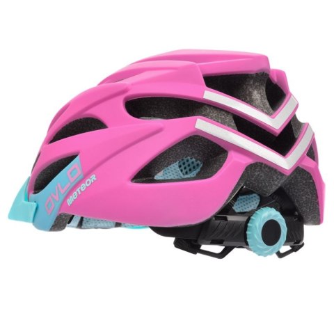 Kask rowerowy Meteor Ovlo M 16863 55-58 cm różowy Kask rowerowy Meteor Ovlo M 16863 55-58 cm różowy