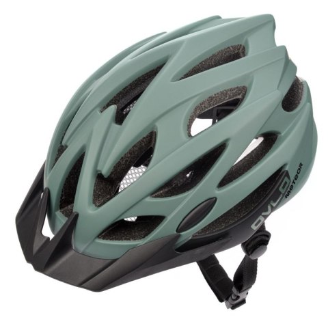 Kask rowerowy Meteor Ovlo M 16869 55-58 cm zielony Kask rowerowy Meteor Ovlo M 16869 55-58 cm zielony