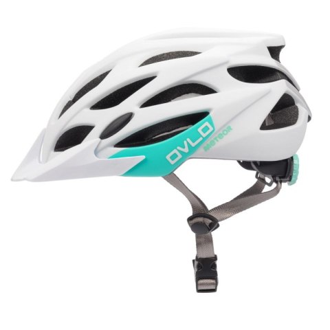 Kask rowerowy Meteor Ovlo M 17364 55-58 cm biały/miętowy Kask rowerowy Meteor Ovlo M 17364 55-58 cm biały/miętowy