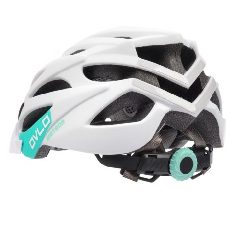 Kask rowerowy Meteor Ovlo M 17364 55-58 cm biały/miętowy Kask rowerowy Meteor Ovlo M 17364 55-58 cm biały/miętowy