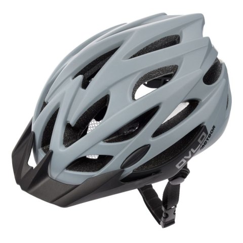 Kask rowerowy Meteor Ovlo S 16865 52-56 cm szary Kask rowerowy Meteor Ovlo S 16865 52-56 cm szary