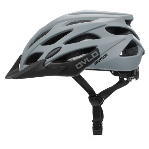 Kask rowerowy Meteor Ovlo S 16865 52-56 cm szary Kask rowerowy Meteor Ovlo S 16865 52-56 cm szary