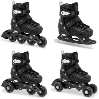 Łyżworolki Spokey 4W1 4One Jr SPK-944648 r. 39-43