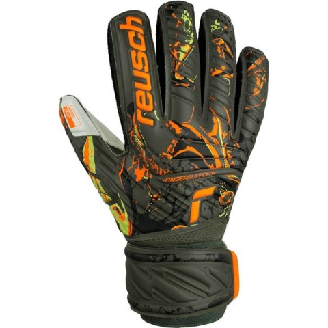 Rękawice bramkarskie Reusch Attrakt Grip Finger Support M 53 70 010 5556 Rękawice bramkarskie Reusch Attrakt Grip Finger Support M 53 70 010 5556