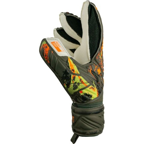 Rękawice bramkarskie Reusch Attrakt Grip Finger Support M 53 70 010 5556 Rękawice bramkarskie Reusch Attrakt Grip Finger Support M 53 70 010 5556