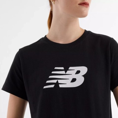 Koszulka New Balance S/S Sport Jersey Logo W WT43582BK Koszulka New Balance S/S Sport Jersey Logo W WT43582BK