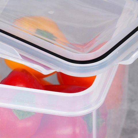 Zestaw Pojemniki na Żywność z Pokrywką Plastikowe Kuchenne VILDE 7 szt. Zestaw Pojemniki na Żywność z Pokrywką Plastikowe Kuchenne VILDE 7 szt.