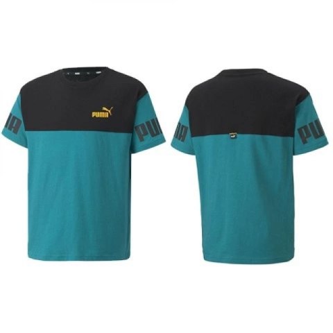 Koszulka Puma Power Colorblock Jr 670097 27 Koszulka Puma Power Colorblock Jr 670097 27