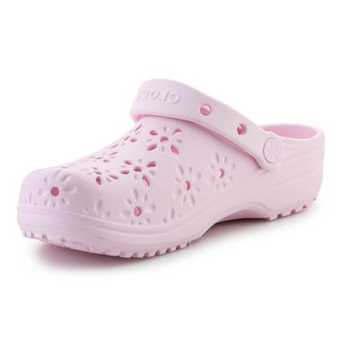Klapki Crocs Classic Floral Cut Out Clog W 210927-6ZW