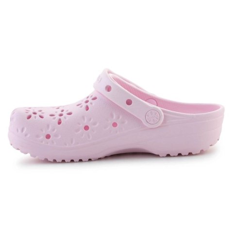 Klapki Crocs Classic Floral Cut Out Clog W 210927-6ZW