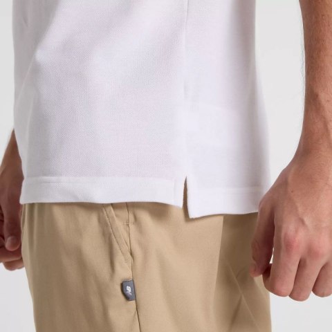 Koszulka New Balance Cotton Pique Polo M MT51519WT Koszulka New Balance Cotton Pique Polo M MT51519WT