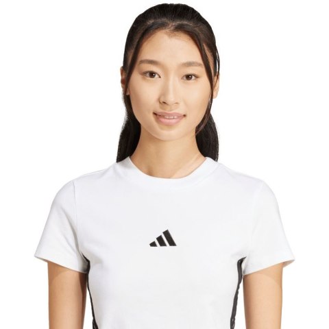 Koszulka adidas Essentials 3-Stripes Slim Baby W JE1239 Koszulka adidas Essentials 3-Stripes Slim Baby W JE1239