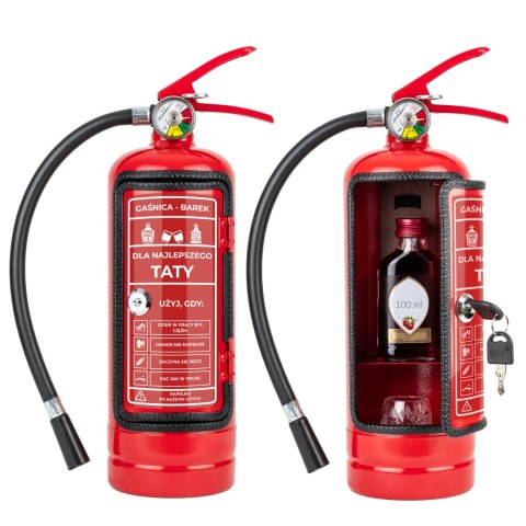 Gaśnica Mini Barek - Prezent dla Taty Gaśnica Mini Barek - Prezent dla Taty