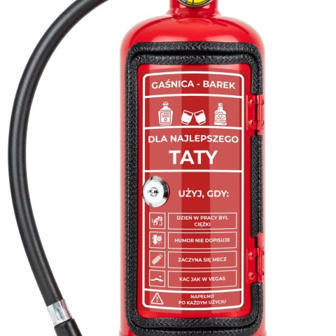 Gaśnica Mini Barek - Prezent dla Taty Gaśnica Mini Barek - Prezent dla Taty