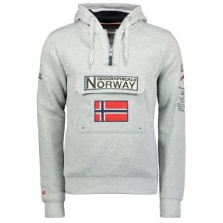 Bluza Geographical Norway 3/4 Gymclass 100 M WU4184H/GN B-Grey