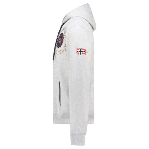 Bluza Geographical Norway Geganto Blended DB 100 M WZ3027H/GN-Blended Grey Bluza Geographical Norway Geganto Blended DB 100 M WZ3027H/GN-Blended Grey