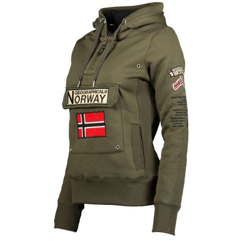 Bluza Geographical Norway Gymclass DB 054 M WW2491H/GN-Kaki Bluza Geographical Norway Gymclass DB 054 M WW2491H/GN-Kaki