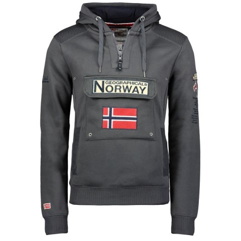 Bluza Geographical Norway Gymclass DB 100 M WU4190H-GN-DARKGREY Bluza Geographical Norway Gymclass DB 100 M WU4190H-GN-DARKGREY