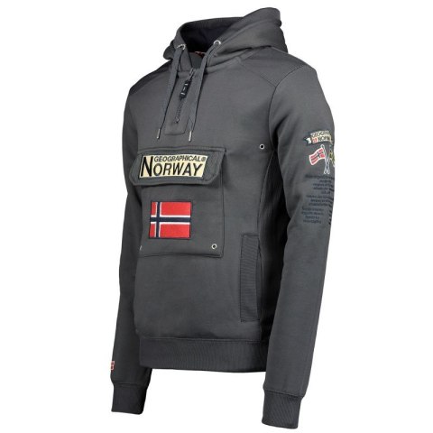 Bluza Geographical Norway Gymclass DB 100 M WU4190H-GN-DARKGREY Bluza Geographical Norway Gymclass DB 100 M WU4190H-GN-DARKGREY