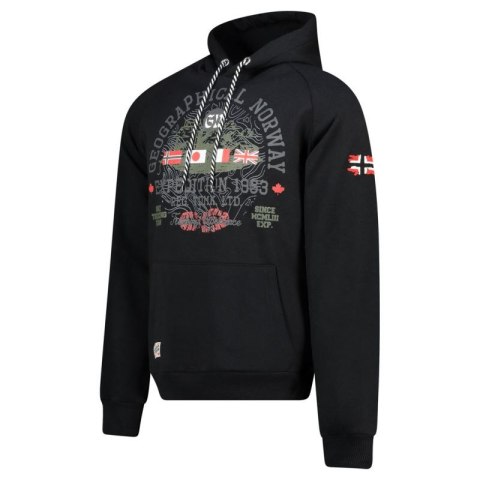 Bluza Geographical Norway Gexpe DB 100 M WZ3003H/GN-Black Bluza Geographical Norway Gexpe DB 100 M WZ3003H/GN-Black