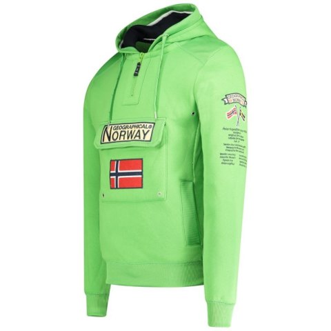 Bluza Geographical Norway Gymclass 054 Pop M WW4181H/GN-Flashy green Bluza Geographical Norway Gymclass 054 Pop M WW4181H/GN-Flashy green