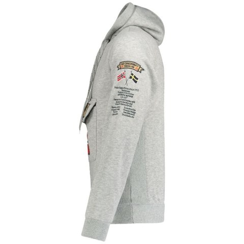 Bluza Geographical Norway Gymclass EO DB 100 M WU6620H/GNO-Blended Grey Bluza Geographical Norway Gymclass EO DB 100 M WU6620H/GNO-Blended Grey