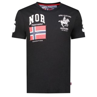 Koszulka Geographical Norway Jequestre 254 M SY1305H/GN-Black