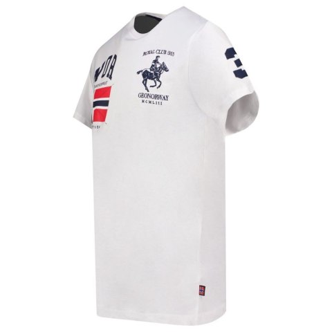 Koszulka Geographical Norway Jequestre 254 M SY1305H/GN-White Koszulka Geographical Norway Jequestre 254 M SY1305H/GN-White