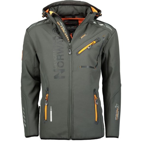 Kurtka Geographical Norway Softshell Royaute DB 068 M WY8027H/GN/Dark Grey / Orange Kurtka Geographical Norway Softshell Royaute DB 068 M WY8027H/GN/Dark Grey / Orange