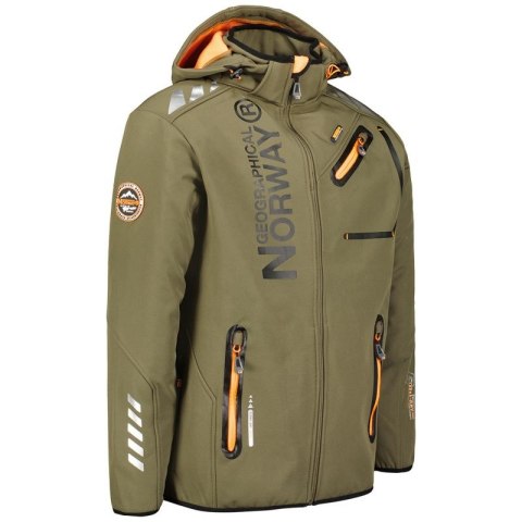 Kurtka Softshell Geographical Norway Royaute DB 068 M WY1996H/GN-Kaki / Orange Kurtka Softshell Geographical Norway Royaute DB 068 M WY1996H/GN-Kaki / Orange