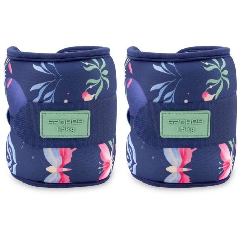 Obciążenia na kostki i nadgarstki Spokey The Bloom Form 2x 1,5 kg SPK-944490 Obciążenia na kostki i nadgarstki Spokey The Bloom Form 2x 1,5 kg SPK-944490