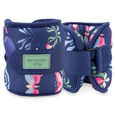 Obciążenia na kostki i nadgarstki Spokey The Bloom Form 2x 1,5 kg SPK-944490 Obciążenia na kostki i nadgarstki Spokey The Bloom Form 2x 1,5 kg SPK-944490