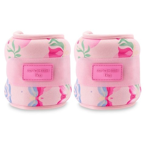 Obciążenia na kostki i nadgarstki Spokey The Bloom Form 2x 1 kg SPK-944491 Obciążenia na kostki i nadgarstki Spokey The Bloom Form 2x 1 kg SPK-944491