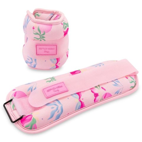 Obciążenia na kostki i nadgarstki Spokey The Bloom Form 2x 1 kg SPK-944491 Obciążenia na kostki i nadgarstki Spokey The Bloom Form 2x 1 kg SPK-944491