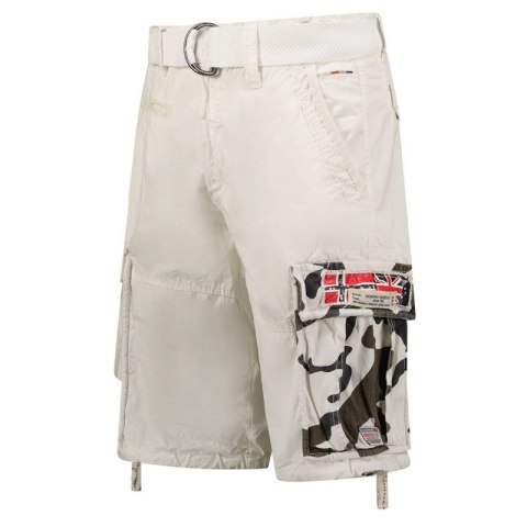 Spodenki Geographical Norway Pasteque EO 063 M SX1425H/GNO-White Spodenki Geographical Norway Pasteque EO 063 M SX1425H/GNO-White