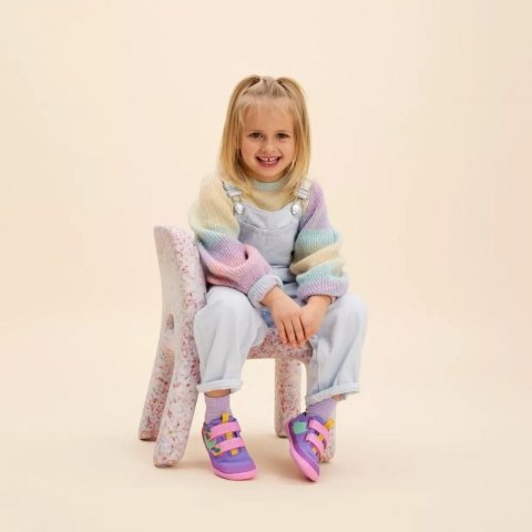 Buty Affenzahn Halbschuh Baumwolle Lucky Creative Toucan Jr 00391-40120 Buty Affenzahn Halbschuh Baumwolle Lucky Creative Toucan Jr 00391-40120