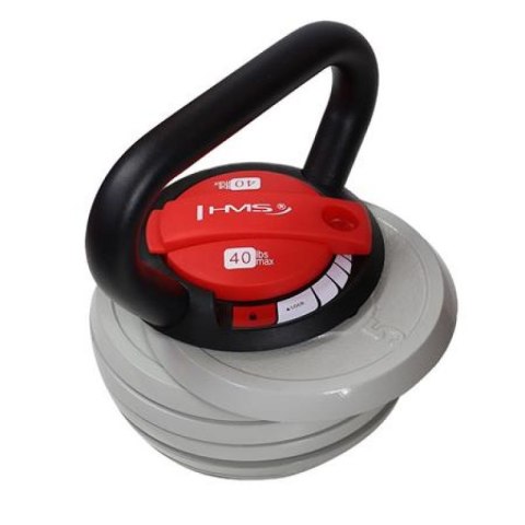 Kettlebell regulowany 40 LBS HMS KR40 Kettlebell regulowany 40 LBS HMS KR40