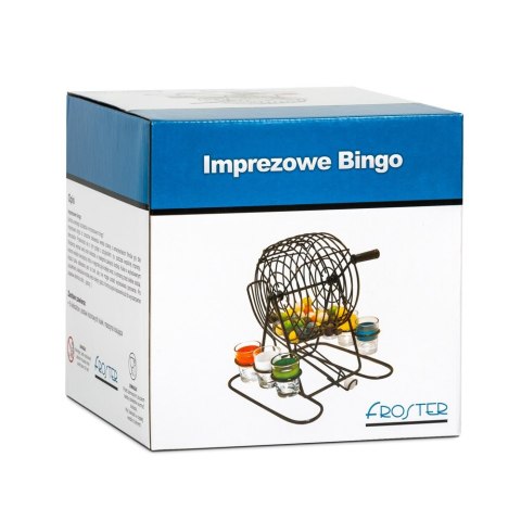 Imprezowe bingo gra towarzyska imprezowa kieliszki Imprezowe bingo gra towarzyska imprezowa kieliszki