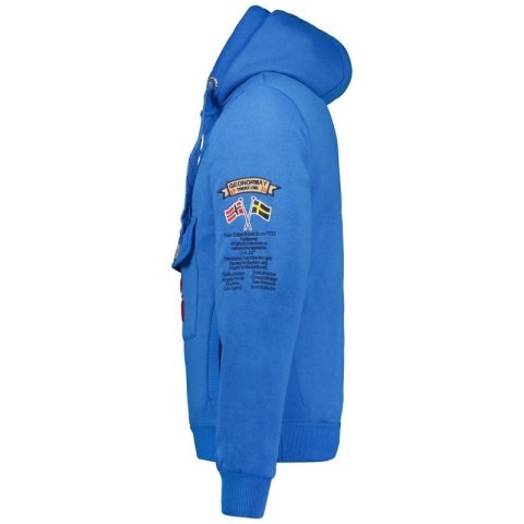 Bluza Geographical Norway Gymclass EO DB 100 M WU6582H/GNO-Royal Blue Bluza Geographical Norway Gymclass EO DB 100 M WU6582H/GNO-Royal Blue