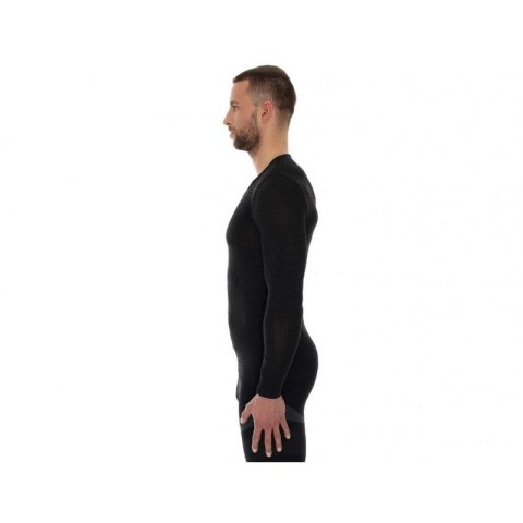 Koszulka termoaktywna Brubeck Base Layer Top Long Slave LS10850 grafitowa Koszulka termoaktywna Brubeck Base Layer Top Long Slave LS10850 grafitowa