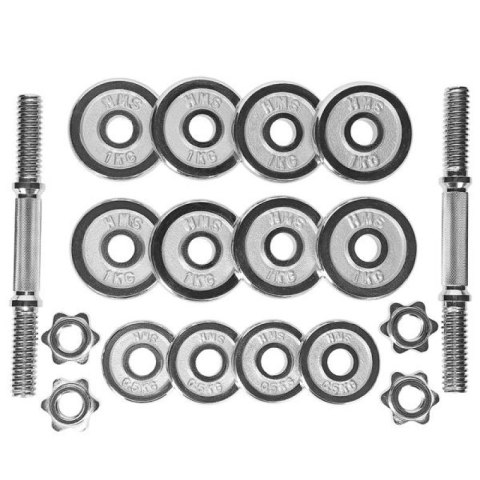Sztangielki w walizce CHROME HMS 2x7,5kg STC15 Sztangielki w walizce CHROME HMS 2x7,5kg STC15