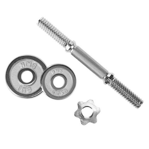 Sztangielki w walizce CHROME HMS 2x7,5kg STC15 Sztangielki w walizce CHROME HMS 2x7,5kg STC15