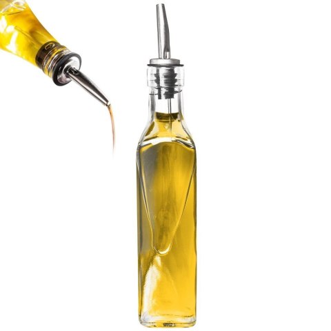 Butelka szklana z dozownikiem dozownik na oliwę ocet do oliwy octu 300 ml Butelka szklana z dozownikiem dozownik na oliwę ocet do oliwy octu 300 ml