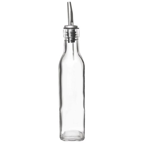 Butelka szklana z dozownikiem dozownik na oliwę ocet do oliwy octu 300 ml Butelka szklana z dozownikiem dozownik na oliwę ocet do oliwy octu 300 ml