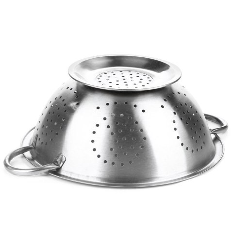 Cedzak kuchenny durszlak stalowy sitko 24 cm Cedzak kuchenny durszlak stalowy sitko 24 cm