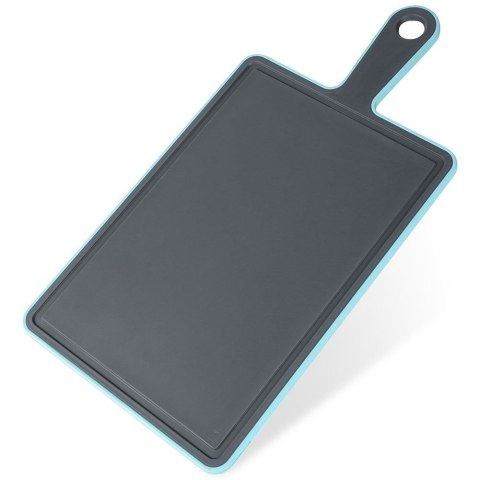 Deska kuchenna szara do krojenia plastikowa z rączką 36,5x19 cm Deska kuchenna szara do krojenia plastikowa z rączką 36,5x19 cm