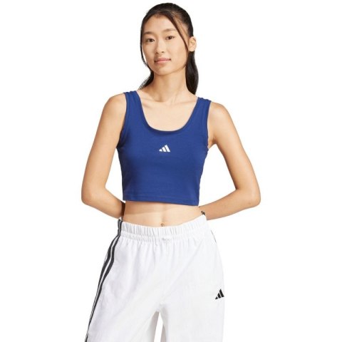 Koszulka adidas Essentials Small Logo Cotton Lifestyle Tank W JC5939 Koszulka adidas Essentials Small Logo Cotton Lifestyle Tank W JC5939