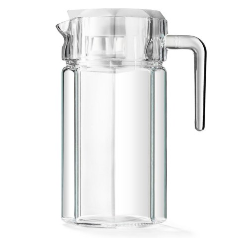 Dzbanek szklany do wody kompotu napojów lemoniady z uchwytem i pokrywką 1,5 l Dzbanek szklany do wody kompotu napojów lemoniady z uchwytem i pokrywką 1,5 l