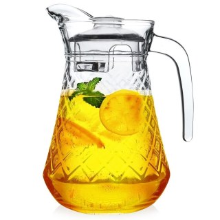 Dzbanek z pokrywką szklany 1,4 l